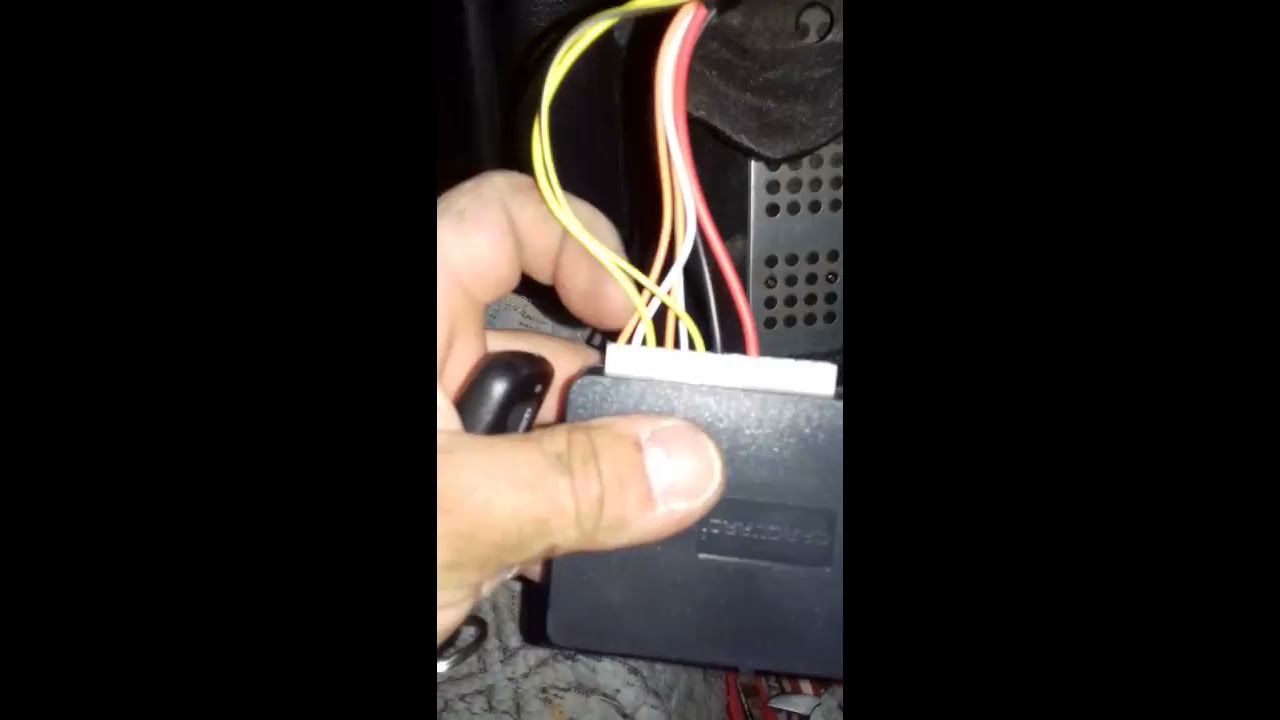 Peugeot 207 instalare montaj modul închidere centralizata ,peugeot keyless entry remote central door