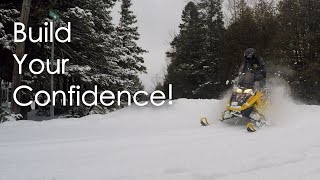 Building Confidence with your Snowmobile  10 Tips (We're riding!)