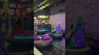 Bumper cars/ dodgems #shorts #dodgems #bumpercars #amusement #fun #timezone #arcade
