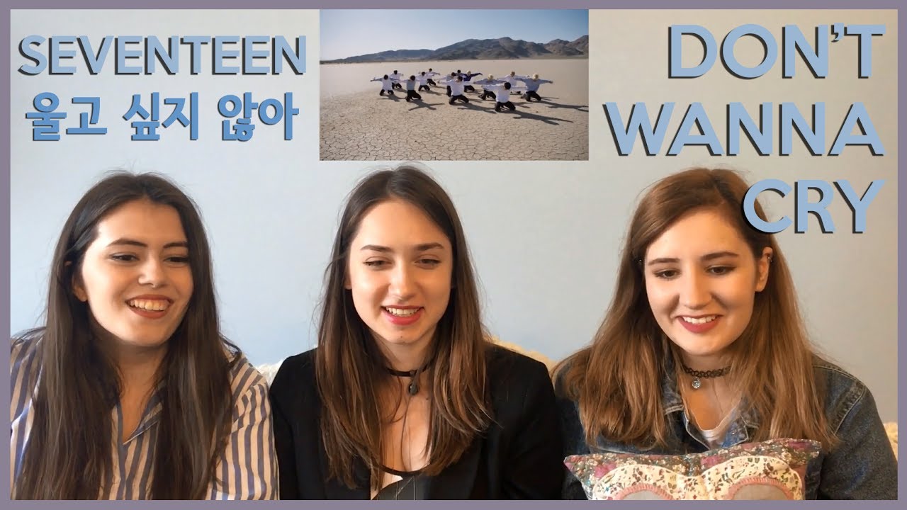 SEVENTEEN - DON'T WANNA CRY MV REACTION - YouTube