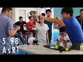 Sean Villanueva's 5.98 3x3 [Former] Asian Record Average (Different Angle + Reaction) | MCO II 2019