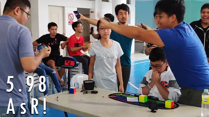 Sean Villanueva's 5.98 3x3 [Former] Asian Record A...
