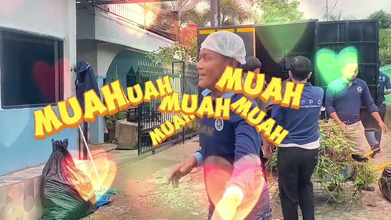 Pembersihan, dan berbagi di Lingkungan Sekitar Dapur SPPG Sukabangun-Sukarmai 001. Neta