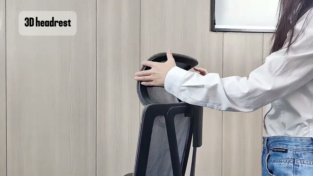 Premium Ergonomic Office Chair with 3D Headrest – Foshan Boke Furniture 🪑