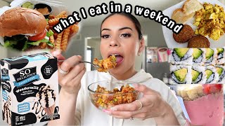 What I Eat In A WEEKEND 🌱 My Favorite Meals