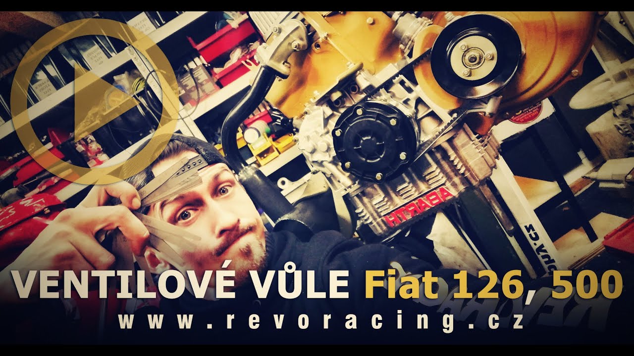 Nastavení ventilových vůlí Fiat 126 a 500