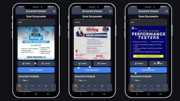 AI Document Scanner & OCR Flutter App | Text Recognition | Scan Documents | Android & iOS App