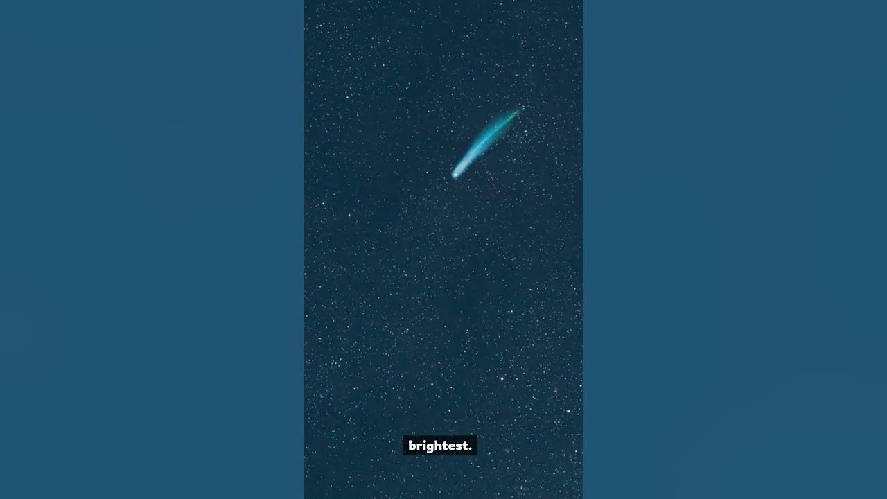 New Comet Discovered Arrives 2024 C/2023 A3 comet shorts nasa 
