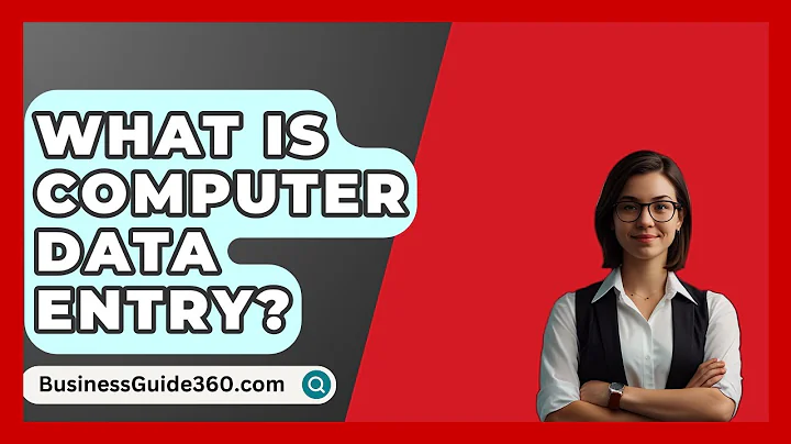 What Is Computer Data Entry? - BusinessGuide360.com
