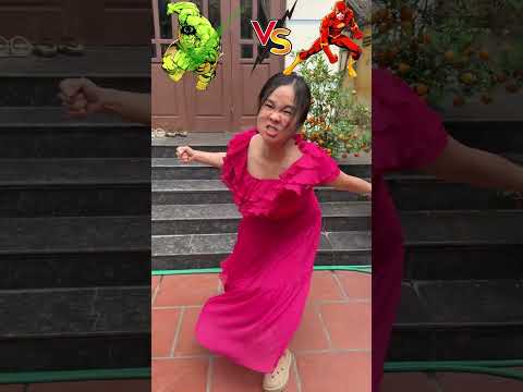 When Hulk Attack Version Fail Vs Flash Run