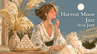 Harvest Moon Jazz ☕ Soft Swing Jazz for a Quiet Autumn Night | Dango & Silver Light screenshot 3