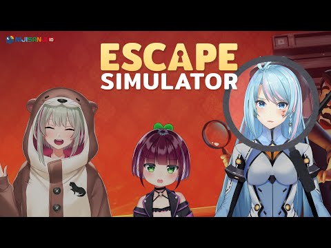 【Escape Simulator】 Big Brain with @Miyu Ottavia 【NIJISANJI ID】 and @Nagisa Arcinia [NIJISANJI ID] !