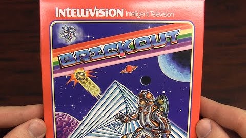 Classic Game Room - BRICKOUT review for Intellivision