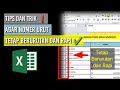 Cara Agar Nomor Urut di Excel Tetap Berurutan Secara Otomatis