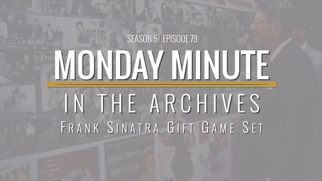 Monday Minute (Season 5) Ep 79 Frank Sinatra Game Set YouTube