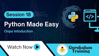 GHF-Gurukulam Training Python Made Easy Session 18
