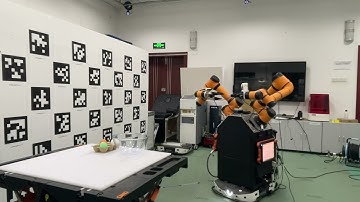 Development of dual-arm mobile robot platform based on ROS