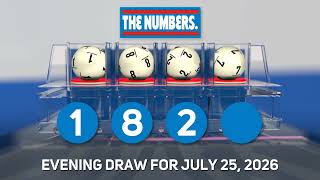 RI Lottery Evening 07/25/2026