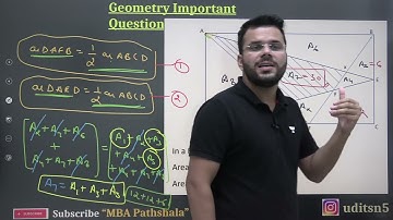 Important Geometry Questions | P-VIII | QA for CAT & OMETs | Udit Saini | MBA Pathshala #cat2024