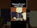 "Minecraft is Fun" yeah okay💀 thumbnail