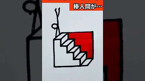 トリックアート書き方
