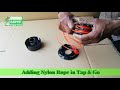 How to Remove and Add  Nylon Rope in Tap & Go