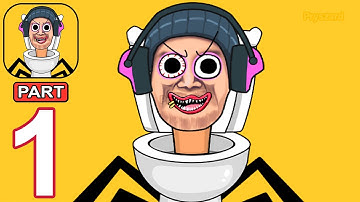 Mix Toilet Monster Makeover - Gameplay Walkthrough Part 1 Mix Skibidi Toilet Monster Camera Man