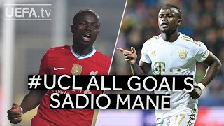 All #UCL Goals: SADIO MANÉ