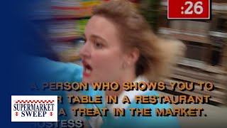 Solve These Tasty Riddles  Supermarket Sweep