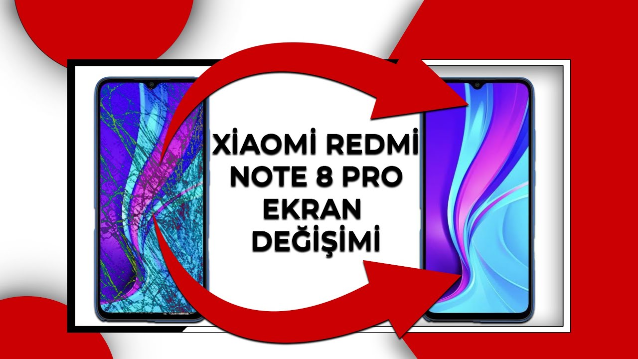 XİAOMİ REDMİ NOTE 8 PRO EKRAN DEĞİŞİMİ NASIL YAPILIR ?