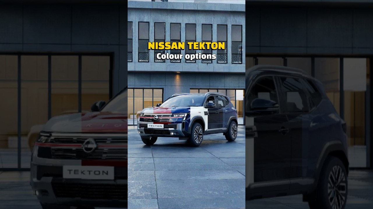 Nissan Tekton colour options #shorts
