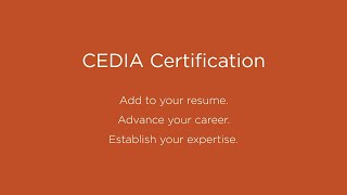 Smart Home Certification: Why CEDIA Certification Matters for Installers