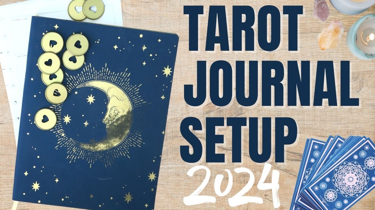 Creating My 2024 Tarot Journal - Faith Planner SetUp - Happy