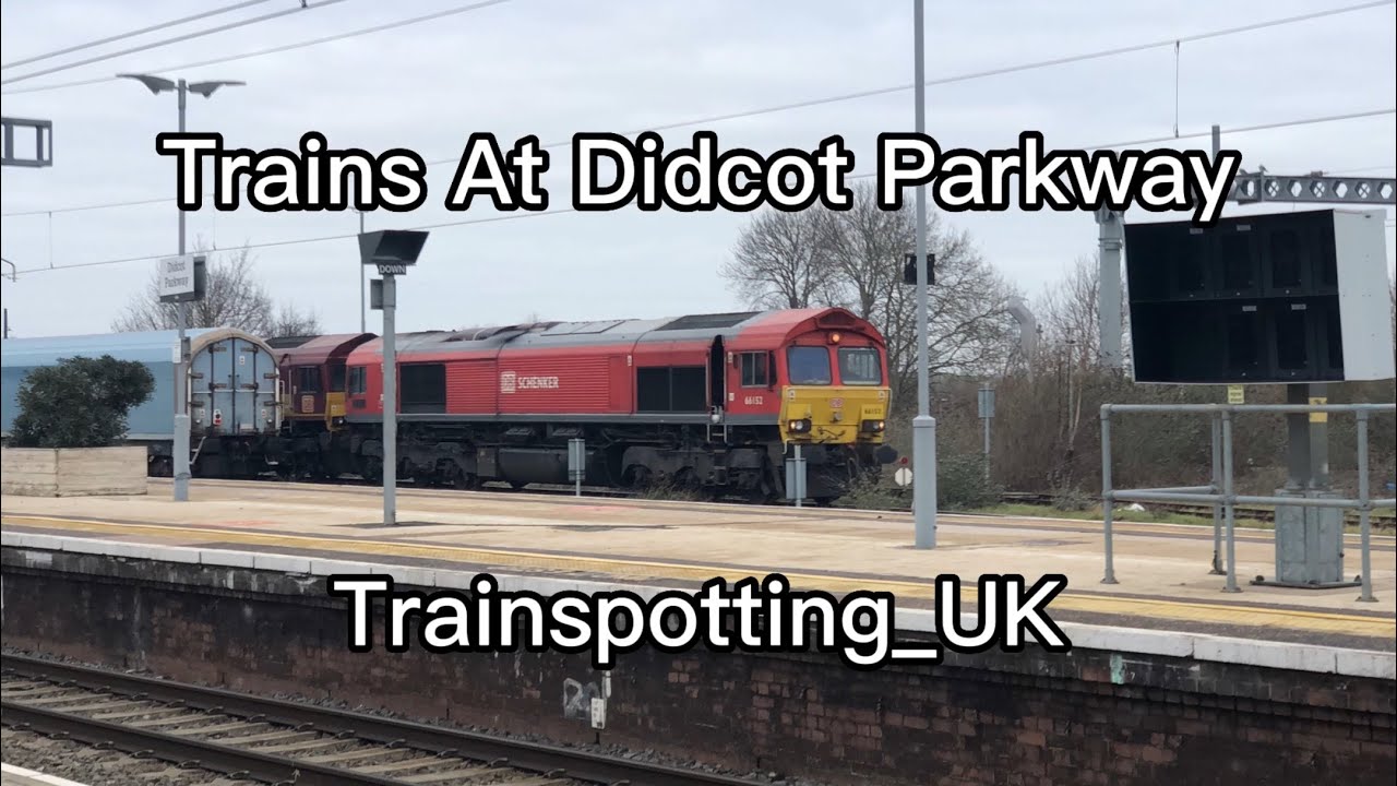 Trains At Didcot Parkway (GWML) 28/01/23 - YouTube