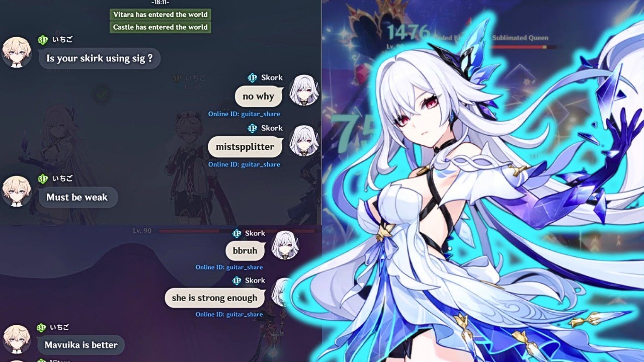 Бро ненавидит F2P Skirk 😭