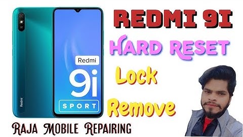 Redmi 9i Hard Reset Kaise Karen | Redmi 9i Fctory Reset Kaise Karen