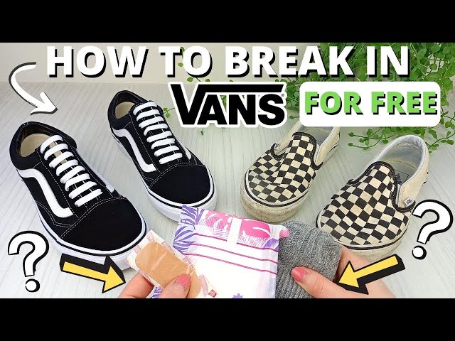 How To Break In Vans (FREE, Fast, Painless Methods) - YouTube