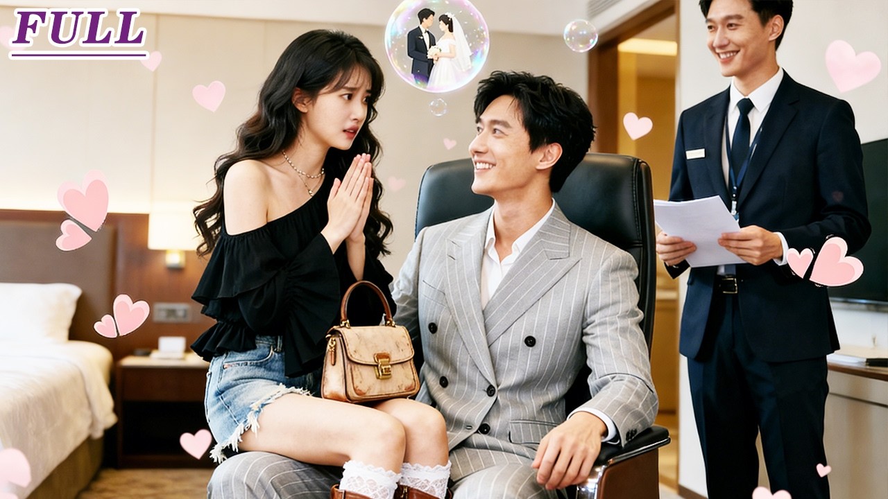 Ông trùm trắng đen khiến ai cũng sợ, bị cô bé lẻn vào phòng thuần phục, lập tức say mê!#phim