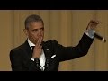 obama drops the mic at his final wh correspondents dinner