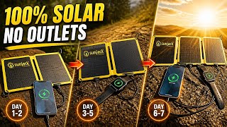 I Tested a Solar Panel for a Week: Here's What Happened with SunJack Solar