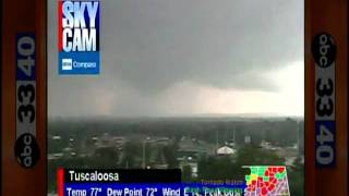 ABC 33/40 Coverage of the April 27, 2011 Outbreak (5:00 to 5:15 pm)