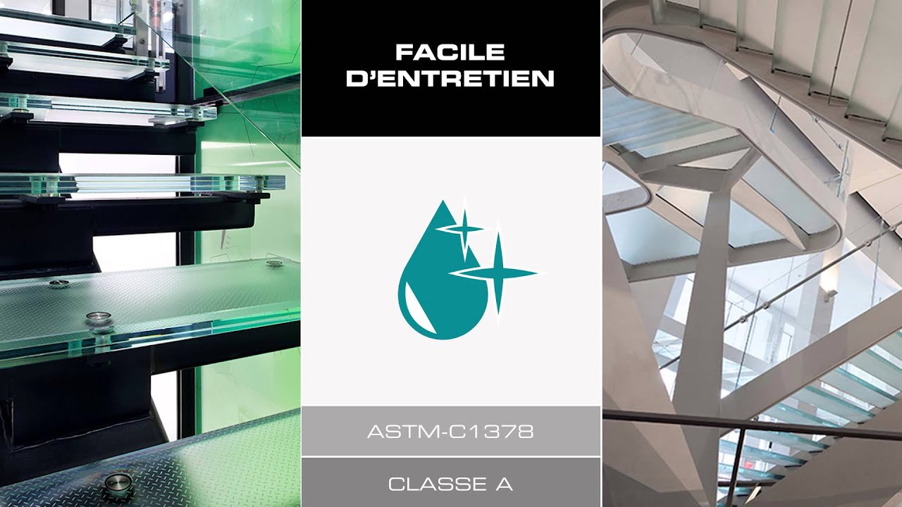 Video de verre antidérapant dépoli à l'acide par Walker Textures