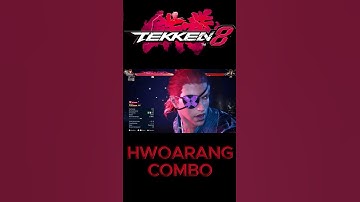 TEKKEN 8 Hwoarang Combo #youtubeshorts #fightinggames #tekken8 #gaming #tekken8hwoarang #2024shorts