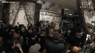Slow Fire Pistol - Luckyduck Bicycle Cafe. Oakland Ca. Dec.10 2022 (OT-577)