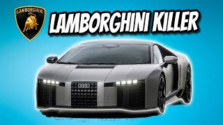 The new Audi Nuvolari is a cyberpunk car