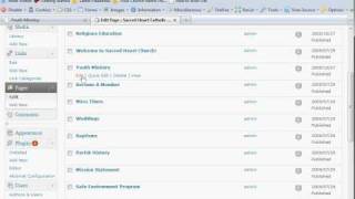 Editing Content On Your Web Site - Parish Web Assistant