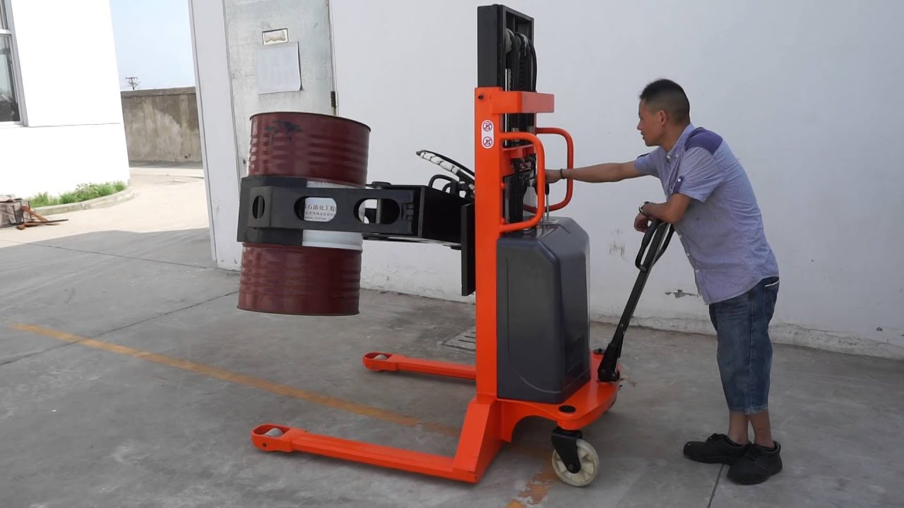 semi electric paper roll lifter and rotator YouTube
