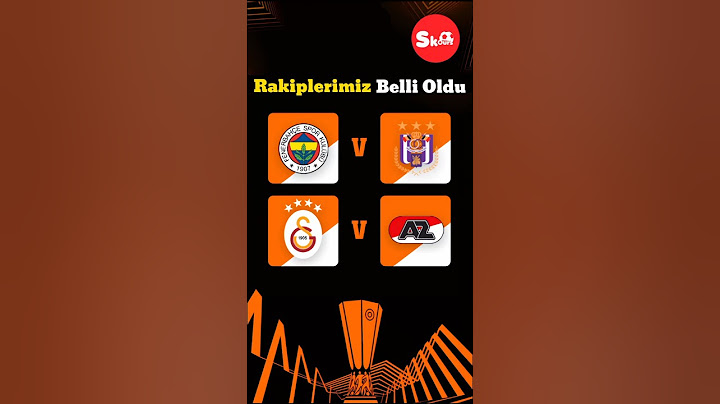 Galatasaray ve Fenerbahçe'nin Avrupa Ligi'nde rakipleri belli oldu. #galatasaray #fenerbahçe #uefa