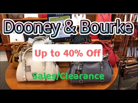 Dooney & Bourke Outlet Holiday SALE ~ Shop with Me!! and Clearance! 