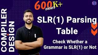 Lec-12: SLR(1) Parsing Table | Check Whether a Grammar is SLR(1) or Not | Bottom-Up Parser screenshot 2